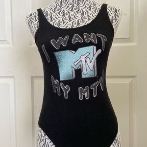 Tank top snap together one piece